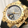 Bvlgari GMT Automatic 18K Yellow Gold Second Hand Watch Collectors 4