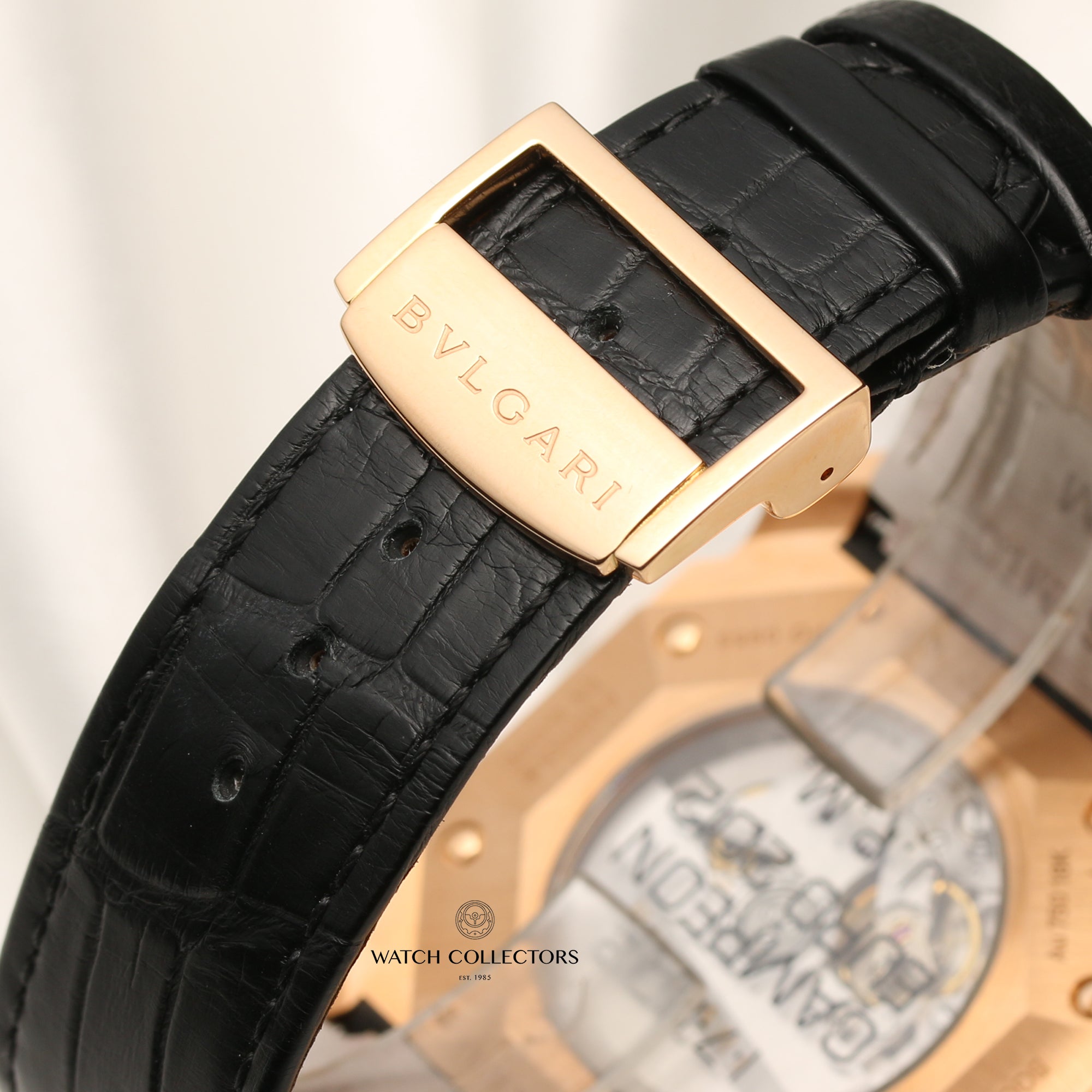 Bvlgari Octo Campeon Euro 2012 18K Rose Gold Second Hand Watch Collectors 9