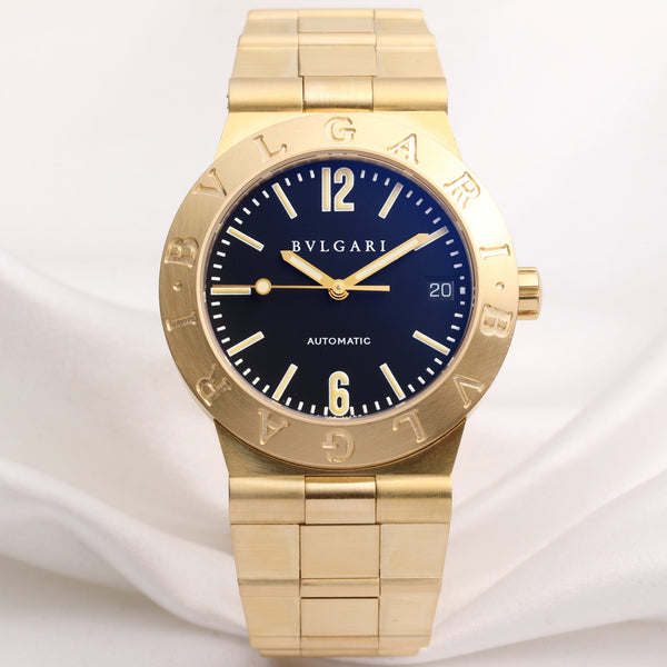 Bvlgari Ref. LC 35 G 18K Yellow Gold Second Hand Watch Collectors 1