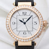 Cartier 18K Rose Gold Second Hand Watch Collectors 2