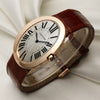 Cartier 18K Rose Gold Second Hand Watch Collectors 3