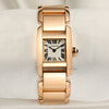Cartier 18K Rose Gold Second hand Watch Collectors 1