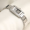 Cartier 18K White Gold Diamond Bezel Second Hand Watch Collectors 4
