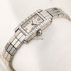 Cartier 18K White Gold Diamond Second Hand Watch Collectors 3