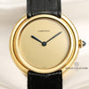 Cartier 18K Yellow Gold Champagne Dial Second Hand Watch Collectors 2