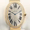 Cartier 18K Yellow Gold Diamond Bezel Second Hand Watch Collectors 2