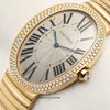 Cartier 18K Yellow Gold Diamond Bezel Second Hand Watch Collectors 4