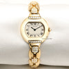 Cartier 18K Yellow Gold Diamond Second Hand Watch Collectors 1