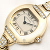 Cartier 18K Yellow Gold Diamond Second Hand Watch Collectors 4