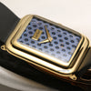 Cartier 18K Yellow Gold Honeycomb Second Hand Watch Collectors 5