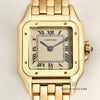 Cartier 18K Yellow Gold Lady Panthere Second Hand Watch Collectors 2