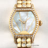 Cartier 18K Yellow Gold MOP Diamond Second Hand Watch Collectors 2