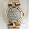 Cartier 18K Yellow Gold Pave Diamond Second Hand Watch Collectors 2