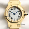 Cartier 18K Yellow Gold Second Hand Watch Collectors 2