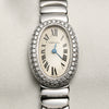 Cartier Baignoire 18 White Gold Diamond Second Hand Watch Collectors 2