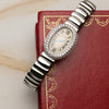 Cartier Baignoire 18 White Gold Diamond Second Hand Watch Collectors 6
