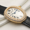 Cartier Baignoire 18K Yellow Gold Diamond Bezel Second Hand Watch Collectors 4