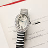 Cartier Baignoire 3065 18K White Gold Diamond Bezel Second Hand Watch Collectors 8