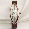 Cartier Baignoire Allongée 18K Rose Gold Second Hand Watch Collectors 1
