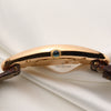 Cartier Baignoire Allongée 18K Rose Gold Second Hand Watch Collectors 5