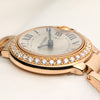 Cartier Ballon Bleu 18K Rose Gold Diamond Bezel Second Hand Watch Collectors 5
