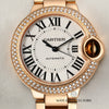 Cartier Ballon Bleu 18K Rose Gold Diamond Second Hand Watch Collectors 2