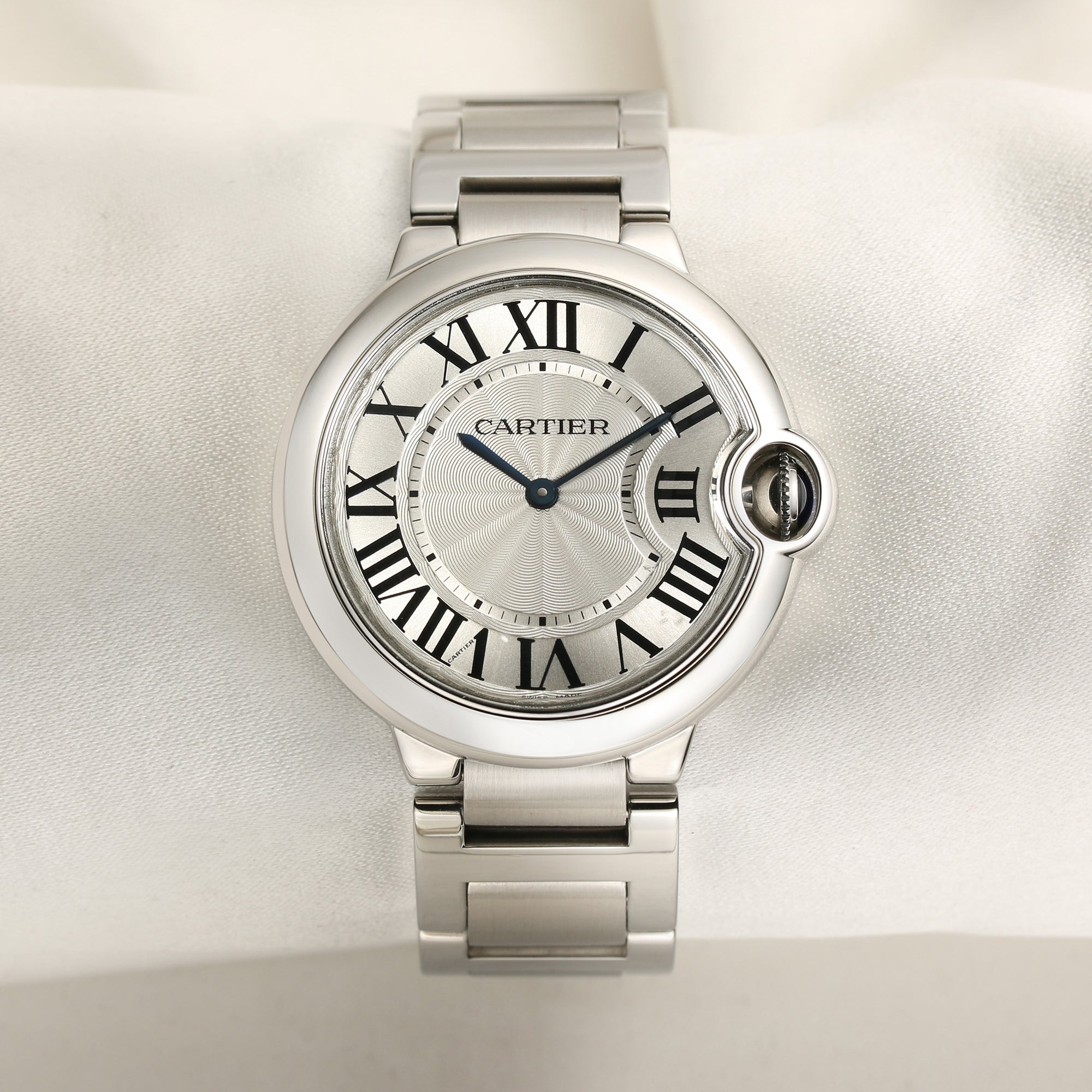 Cartier-Ballon-Bleu-Stainless-Steel-Second-Hand-Watch-Collectors-1
