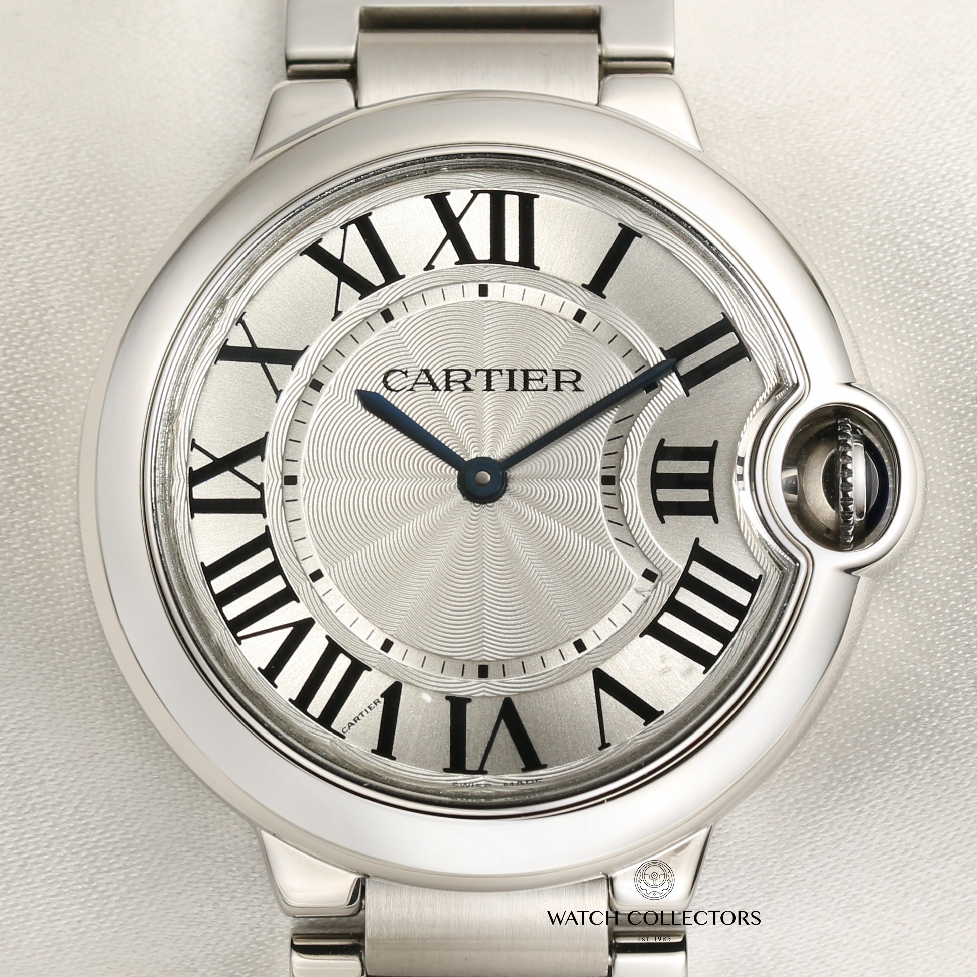 Cartier Ballon Bleu Stainless Steel Second Hand Watch Collectors 2