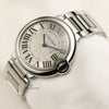 Cartier Ballon Bleu Stainless Steel Second Hand Watch Collectors 3