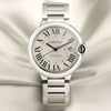 Cartier-Ballon-Bleu-Stainless-Steel-XL-Second-Hand-Watch-Collectors-1
