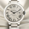 Cartier Ballon Bleu Stainless Steel XL Second Hand Watch Collectors 2