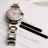 Cartier Ballon Bleu Steel & Rose Gold Second Hand Watch Collectors 9