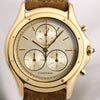Cartier Cougar Chronograph 11621 18K Yellow Gold Second Hand Watch Collectors 2