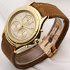 Cartier Cougar Chronograph 11621 18K Yellow Gold Second Hand Watch Collectors 3