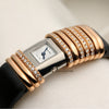 Cartier Declaration 18K Rose Gold Diamond Second Hand Watch Collectors 3