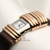 Cartier Declaration 18K Rose Gold Stainless Steel Diamonds Second Hand Watch Collectors 3