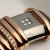 Cartier Declaration 18K Rose Gold Stainless Steel Diamonds Second Hand Watch Collectors 4
