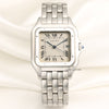 Cartier Gents Panthere Stainless Steel Second Hand Watch Collectors 1