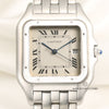 Cartier Gents Panthere Stainless Steel Second Hand Watch Collectors 2