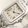 Cartier Gents Panthere Stainless Steel Second Hand Watch Collectors 4