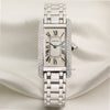 Cartier-Ladies-Tank-Americaine-Diamond-Bezel-18K-White-Gold-Second-Hand-Watch-Collectors-1
