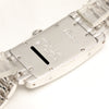 Cartier Ladies Tank Americaine Diamond Bezel 18K White Gold Second Hand Watch Collectors 7