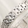 Cartier Ladies Tank Americaine Diamond Bezel 18K White Gold Second Hand Watch Collectors 9