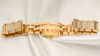 Cartier Ladies Tank Francaise 18K Yellow Gold Diamond Bezel Bracelet Second Hand Watch Collectors 8