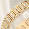 Cartier Ladies Tank Francaise 18K Yellow Gold Diamond Bezel Bracelet Second Hand Watch Collectors 9