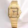 Cartier Lady Santos 4035 18K Yellow Gold Diamond Second Hand Watch Collectors 1