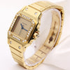 Cartier Lady Santos 4035 18K Yellow Gold Diamond Second Hand Watch Collectors 3