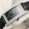 Cartier Lady Tank Americaine 18K White Gold Diamond Bezel Second Hand Watch Collectors 4
