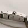 Cartier Lady Tank Americaine 18K White Gold Diamond Bezel Second Hand Watch Collectors 6
