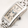 Cartier Lady Tank Americaine 18K White Gold Second Hand Watch Collectors 5